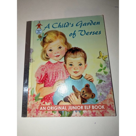 Vintage 1995 A Child's Garden of Versus An Original Junior Elf Book HC - Picture 1 of 7